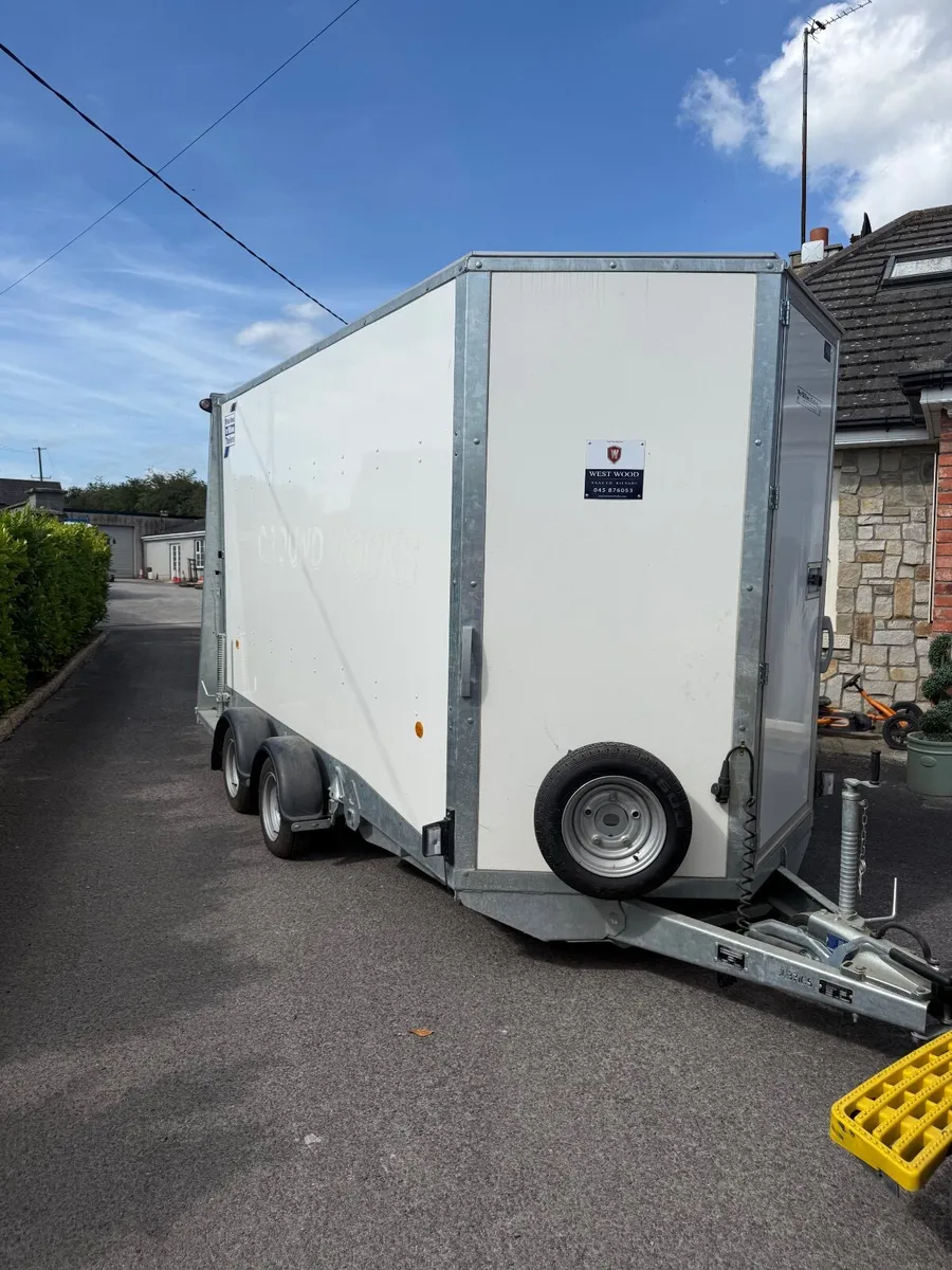 Ifor Williams Box Van Trailer - Image 1