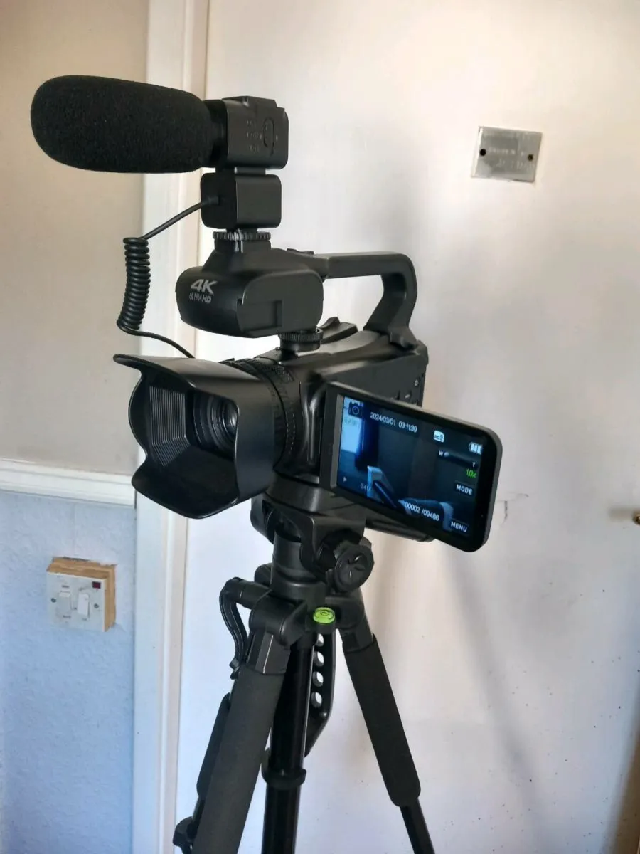 4k UHD digital camcorder multifunction wifi - Image 1
