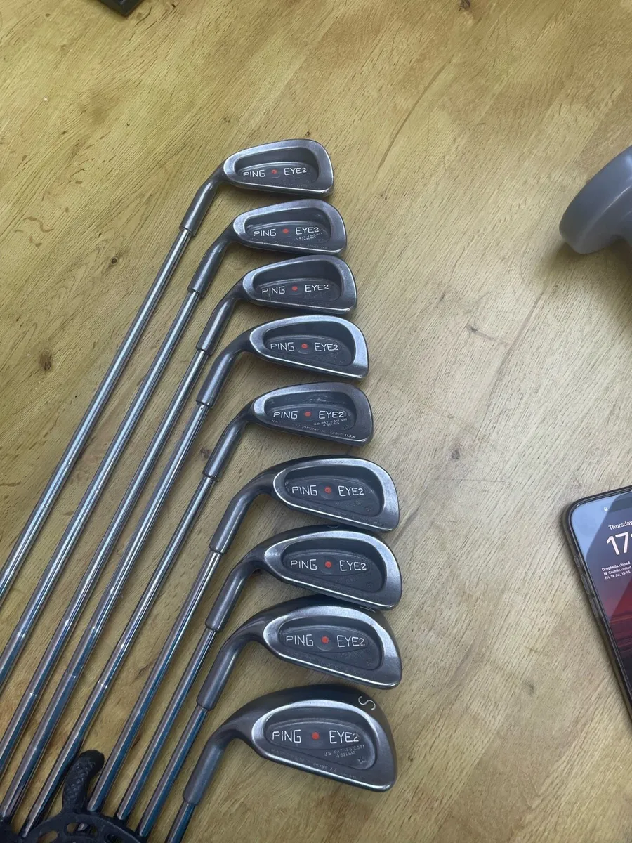 Left handed ping eye two 3-sw 9 clubs!!! - Image 1