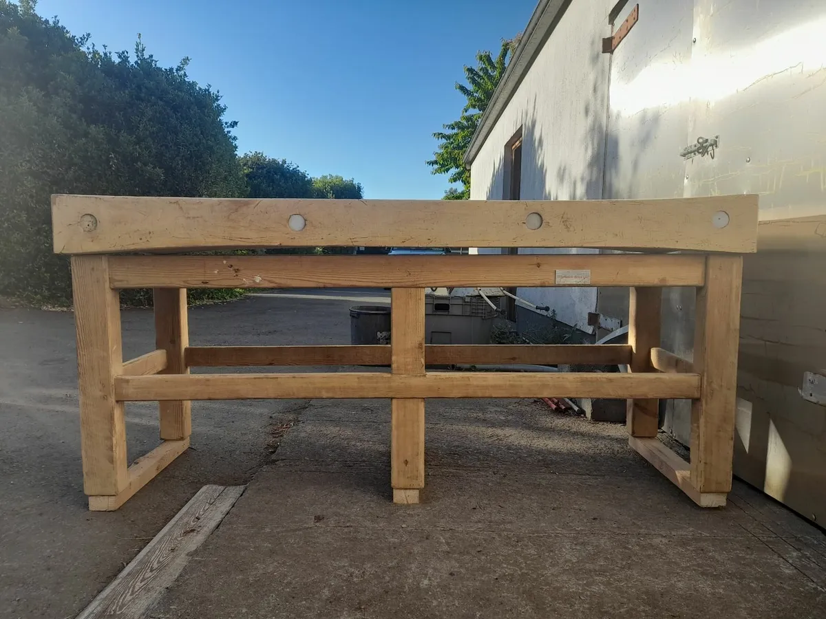 Butchers Block and Stand - Image 3