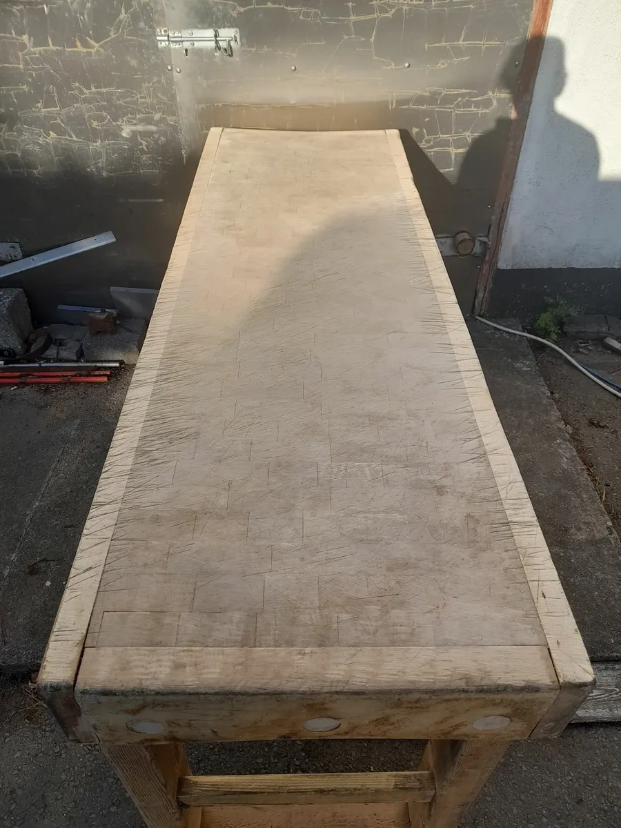 Butchers Block and Stand - Image 4