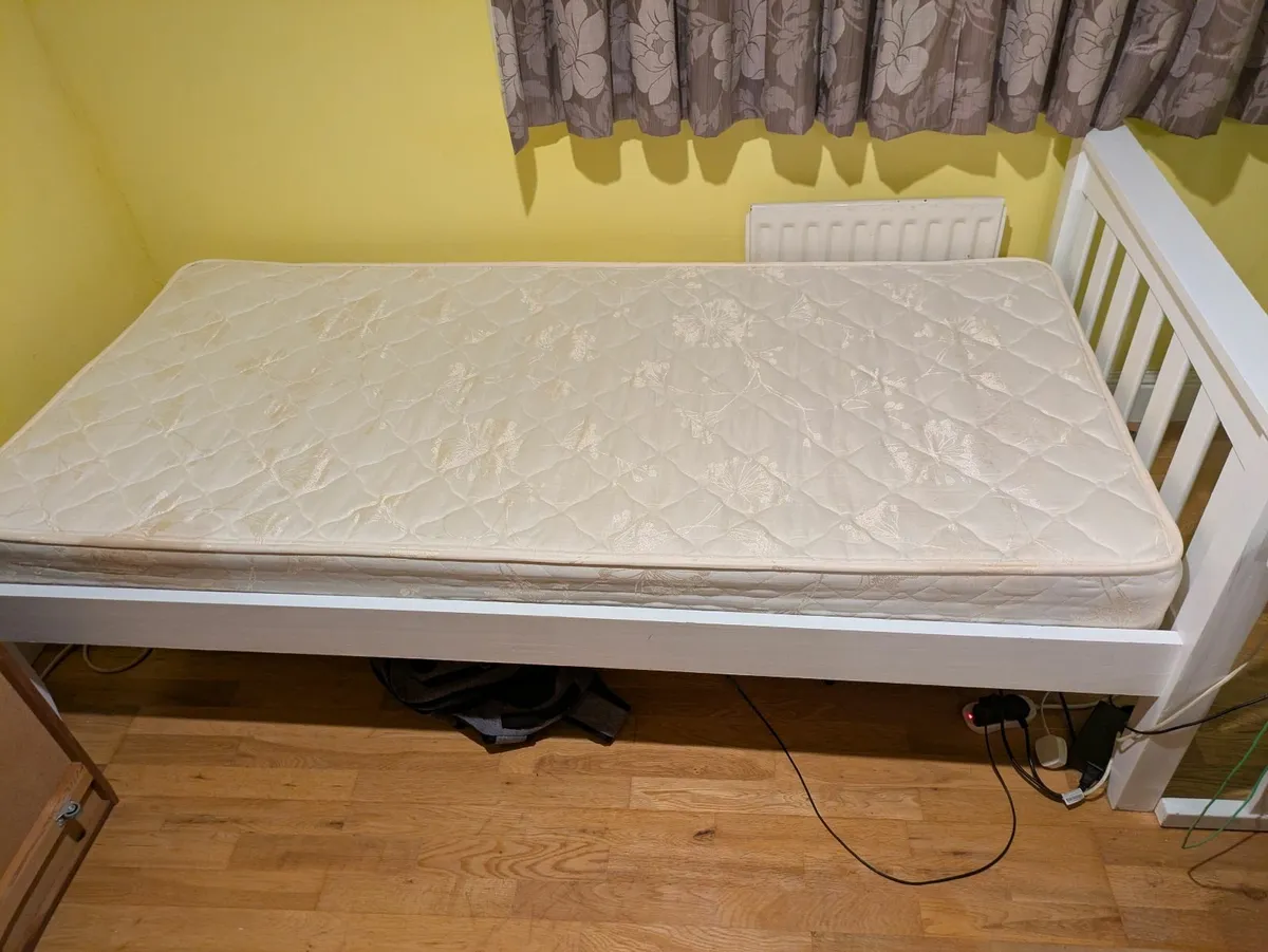 Bed Frame and Mattress - Image 3