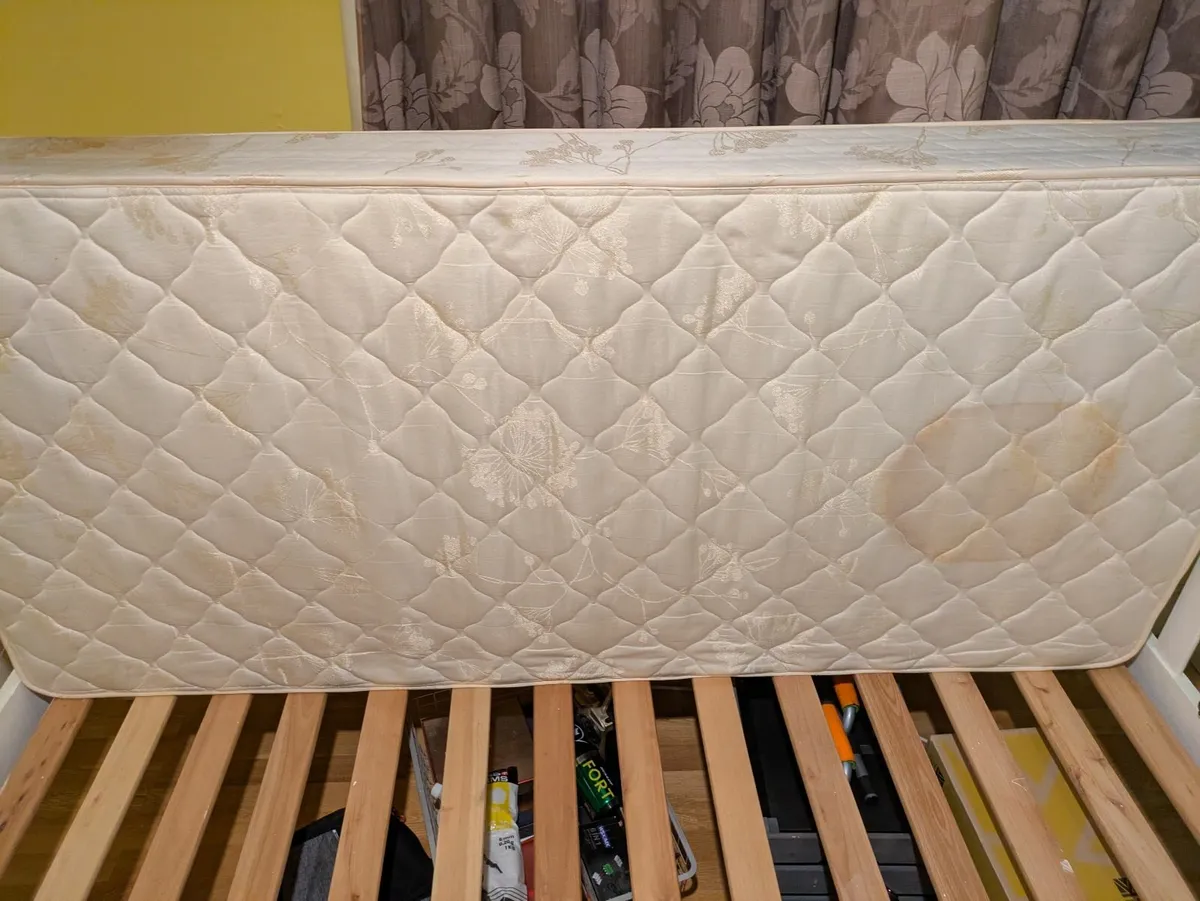 Bed Frame and Mattress - Image 4