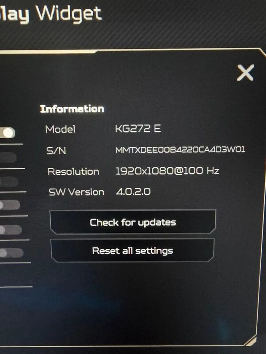 Acer Nitro KG272 E 27" 100Hz Full HD Gaming Monitor - Image 3