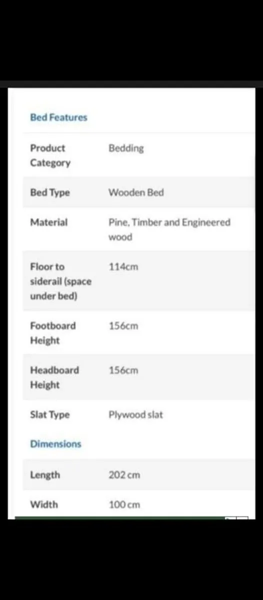 Kids wooden house bed - Image 3