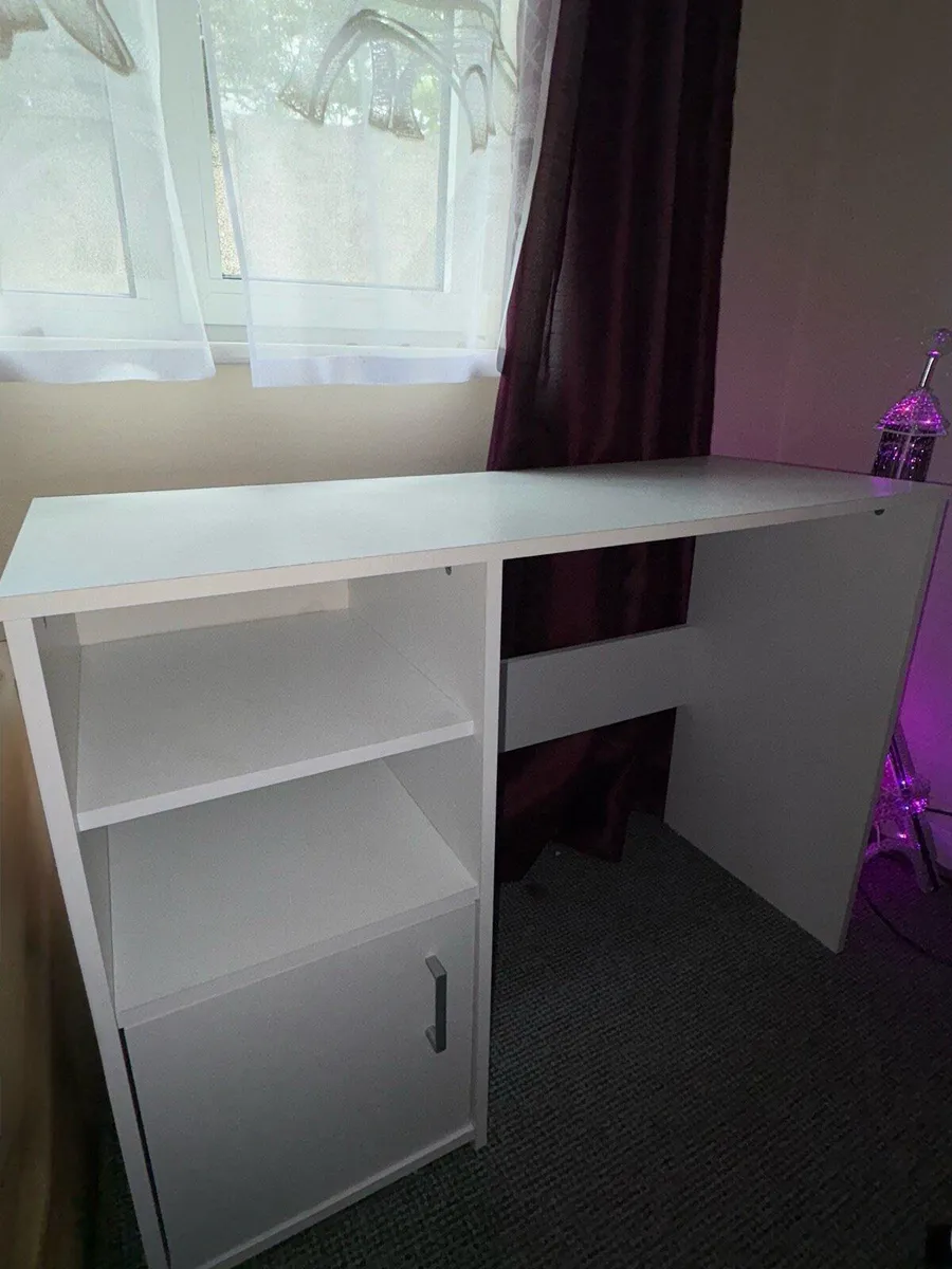 2 Office Desk from Argos price negotiable - Image 1