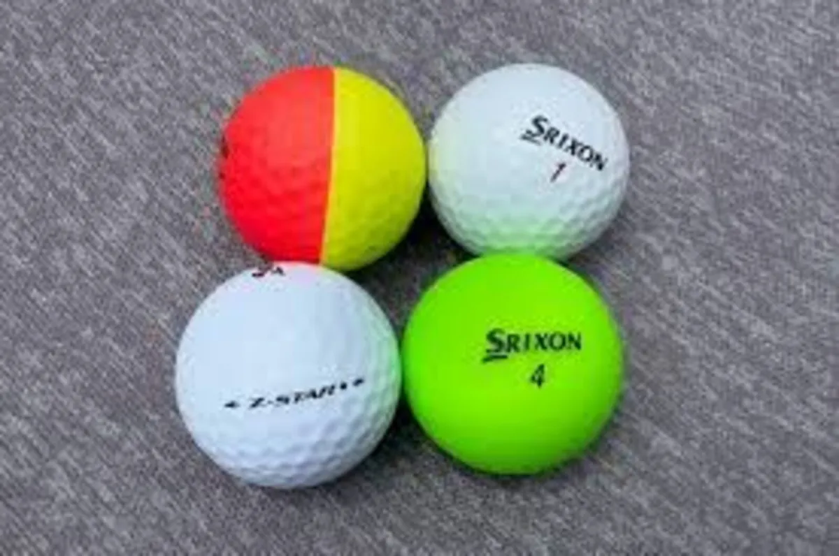 JJ'S CORK GOLF BALLS - SRIXON Z STARS - Image 1