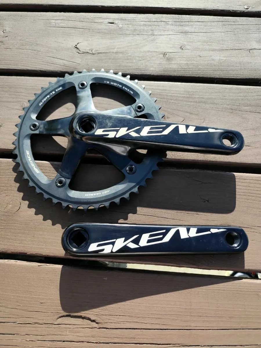 Skeace bicycle crankset AL7075-T6 CNC 1/8 chain