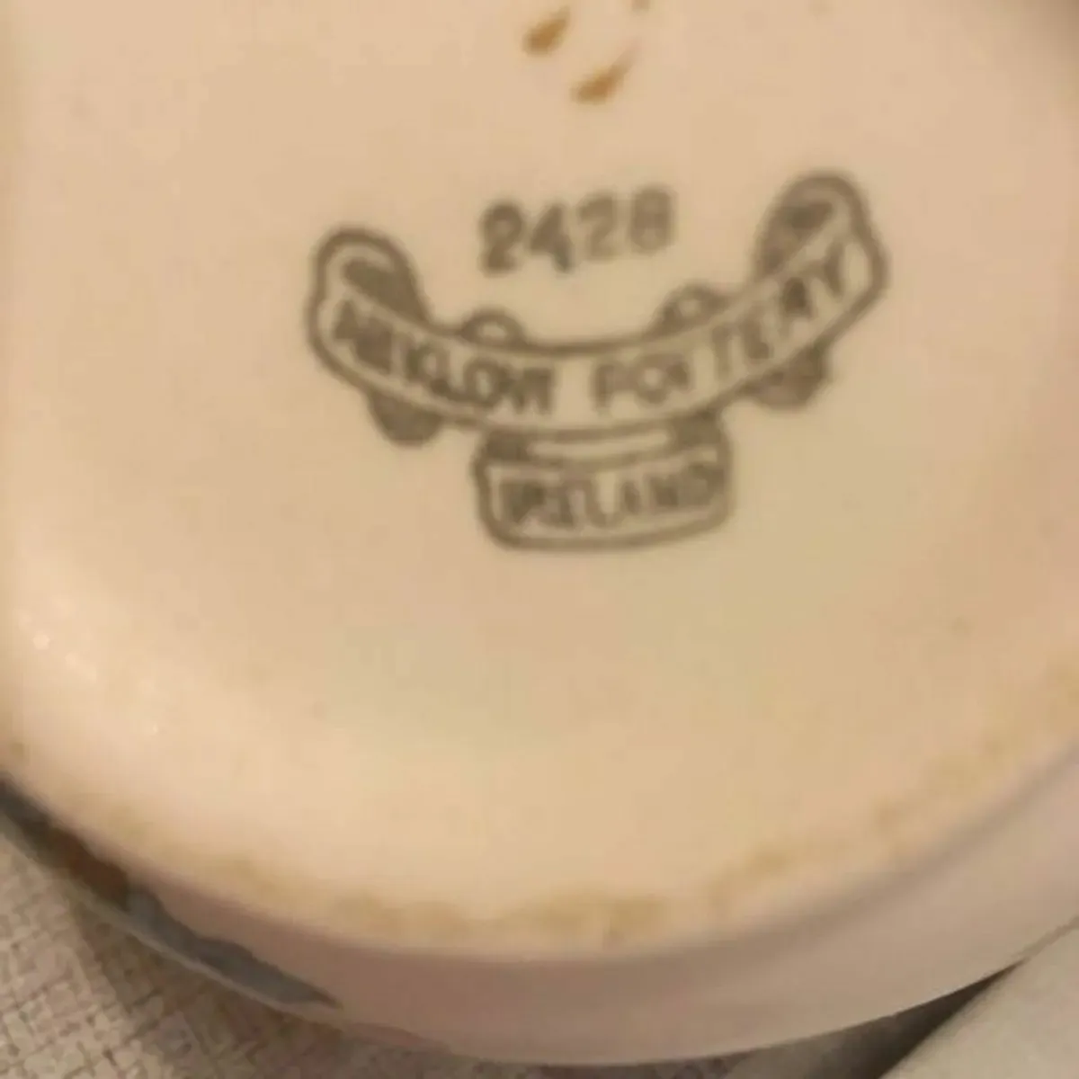 Famel Rose China Arklow Pottery Sugar Bowl & Cup - Image 3