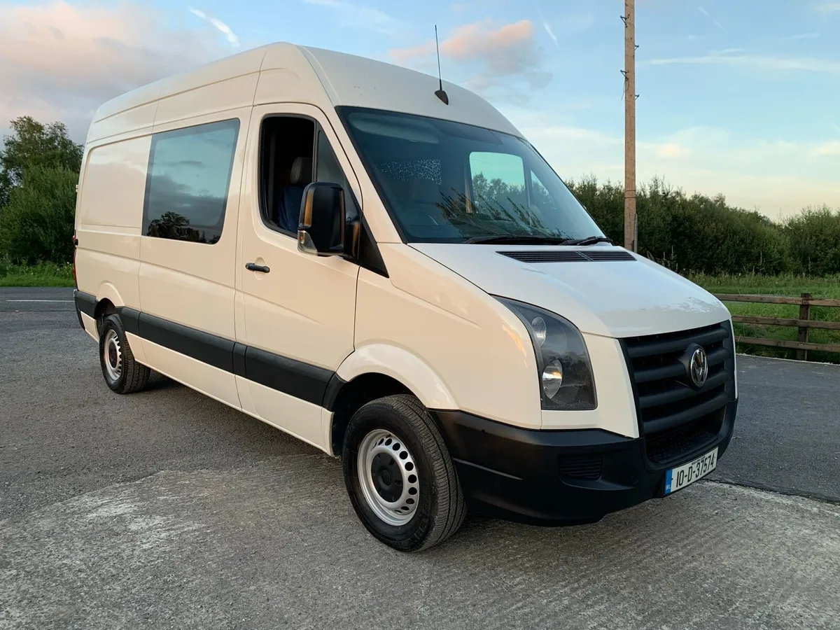 Vw crafter 2.5 TDI 6 seater crew cab new doe - Image 1