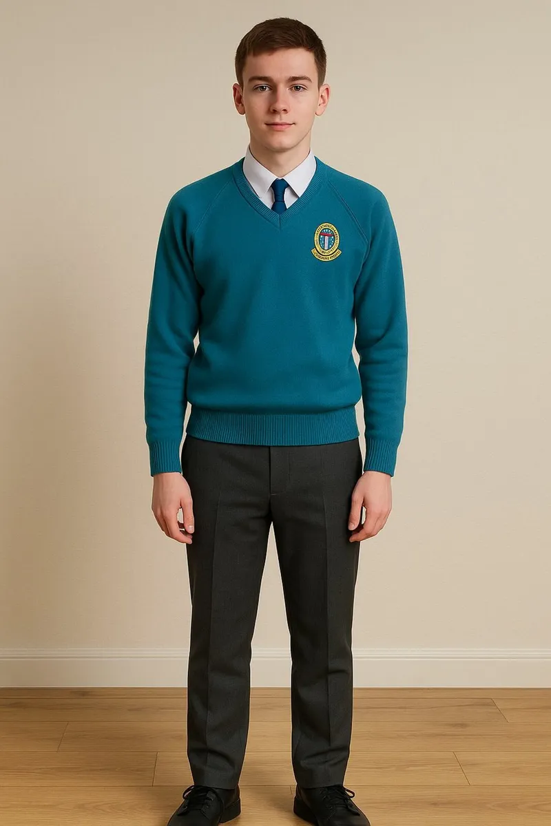 school uniform Mercy Mounthawk Tralee jumper - Image 1