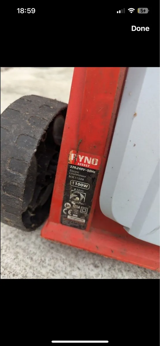 Electric Lawnmower Ryno M3E1132M - Image 4