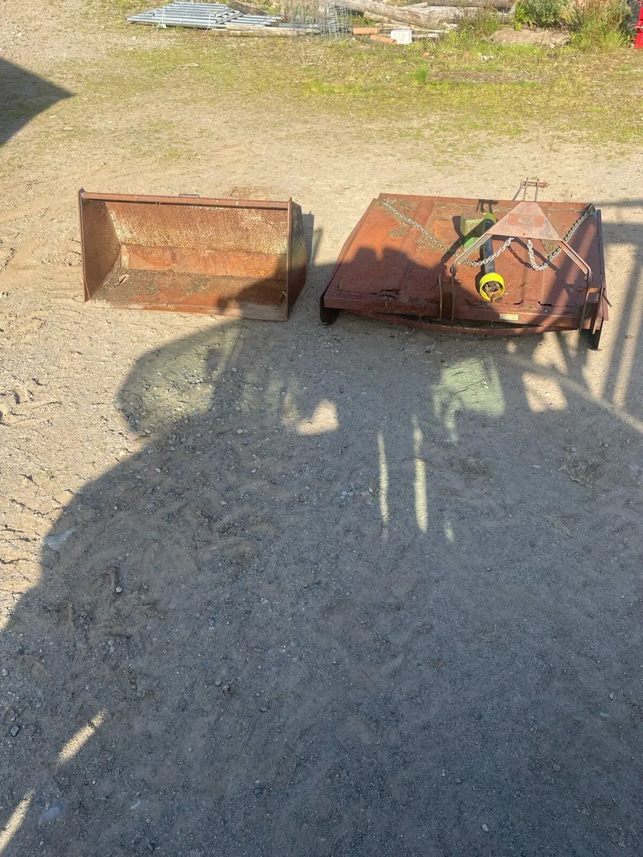 6ft Fleming Topper & 5ft Tanco loader bucket - Image 2