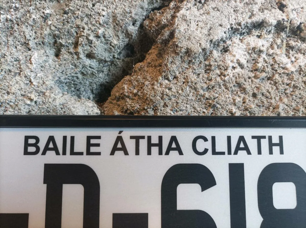 Irish Number plate for Sale. (08-D-61879) - Image 3