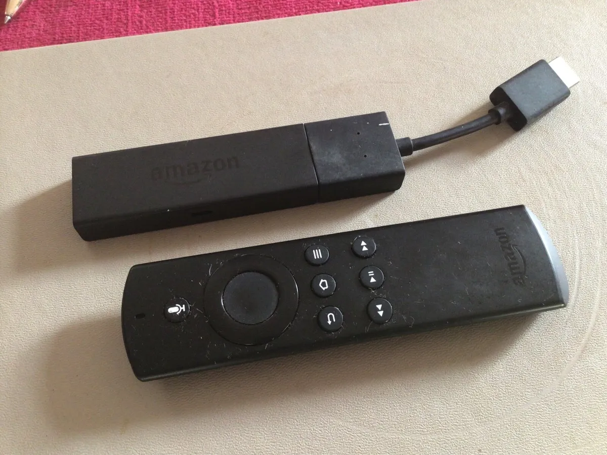 Amazon  TV Fire Stick and Remote Control