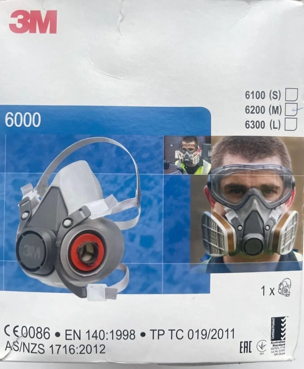 New 3 M reusable half mask 6000 - Image 2