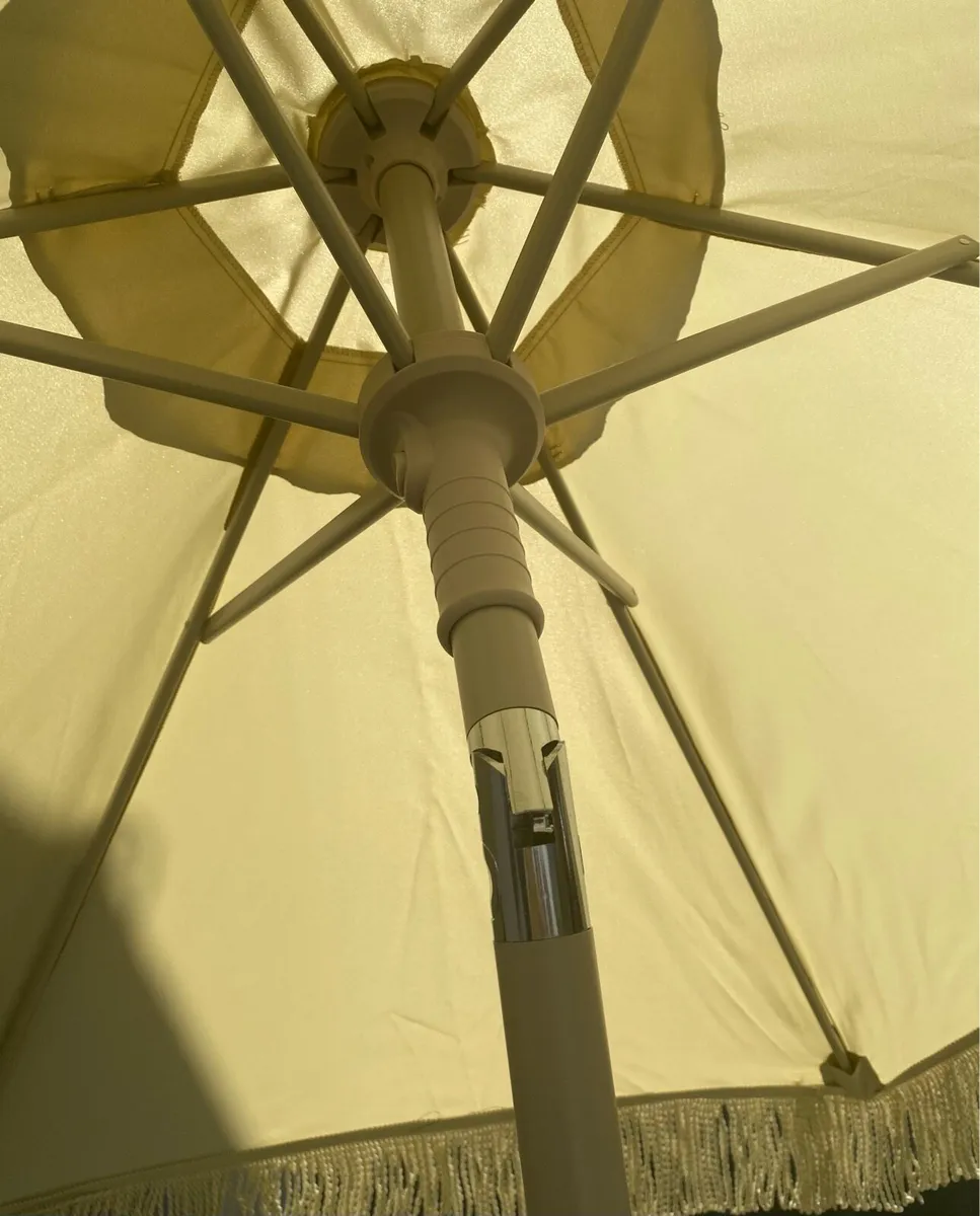 NEW SEALED Sturdy Tilting Sun Parasol - Image 2