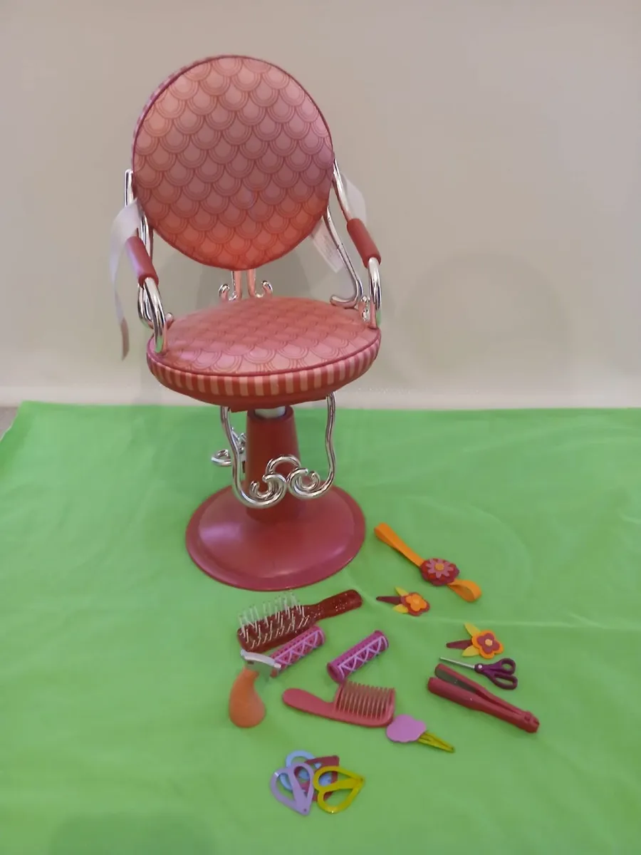 Our Generation Hair Salon Chair and Accessories