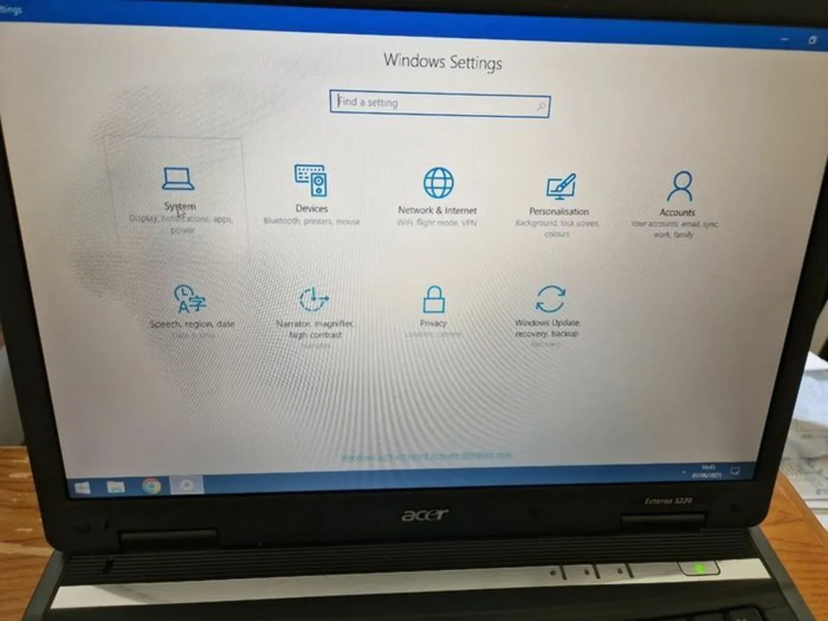 Acer Extensa 5220 Laptop, Windows 10, Chrome, Vlc, - Image 4