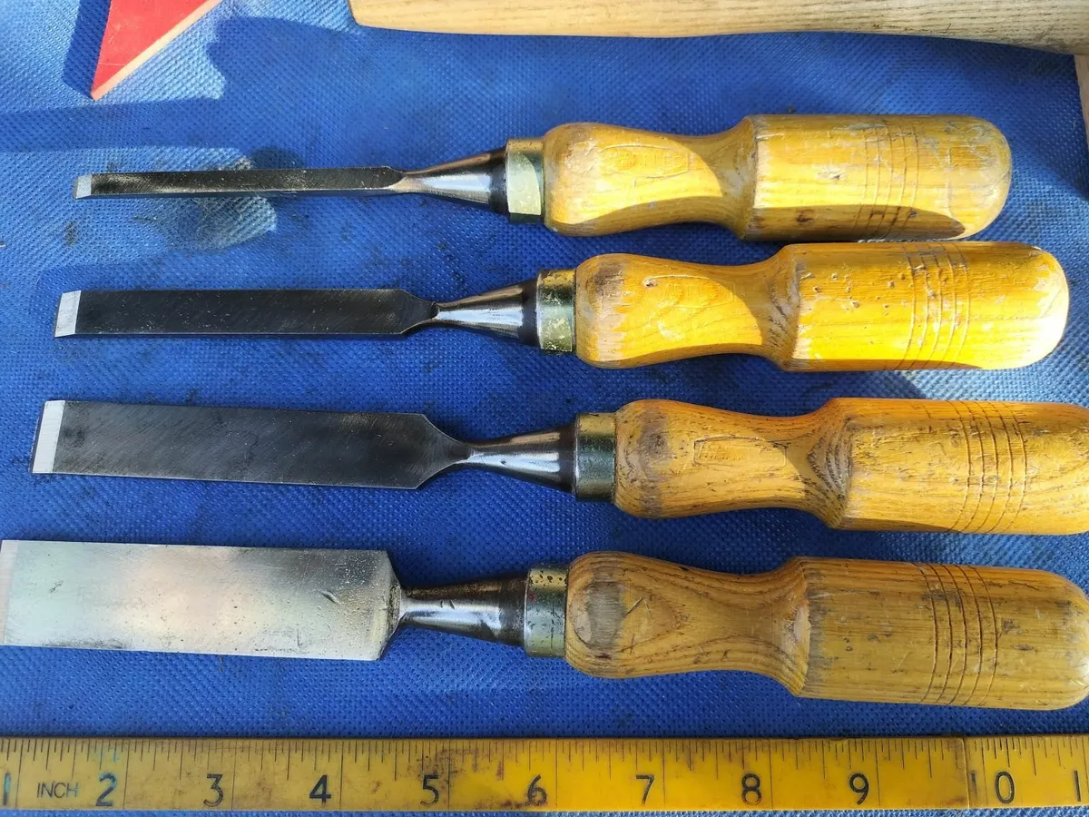 Set of 4 Chisels by Marples - Image 3