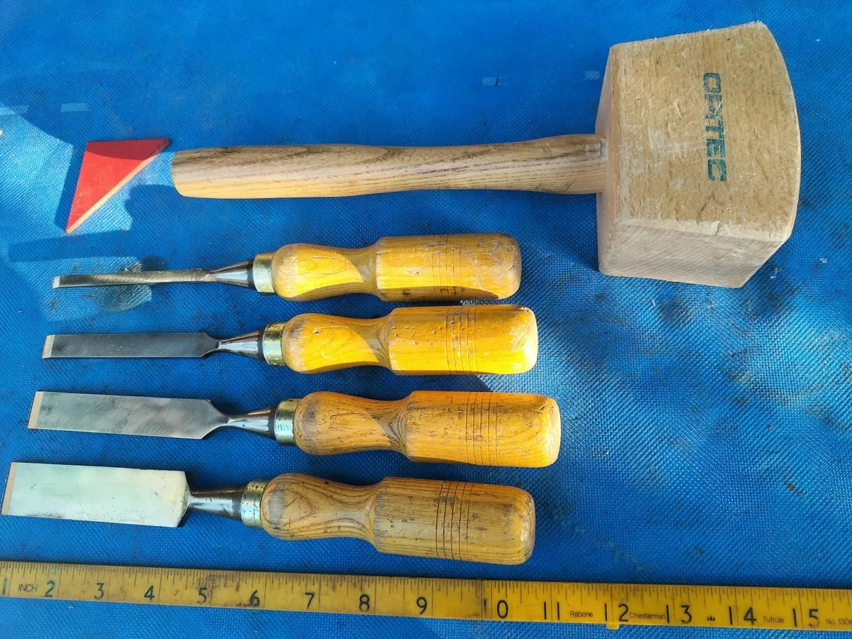 Set of 4 Chisels by Marples - Image 1