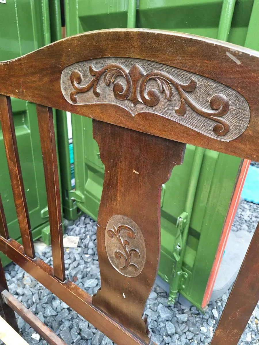 Antique Edwardian Bed (DELIVERY) - Image 2
