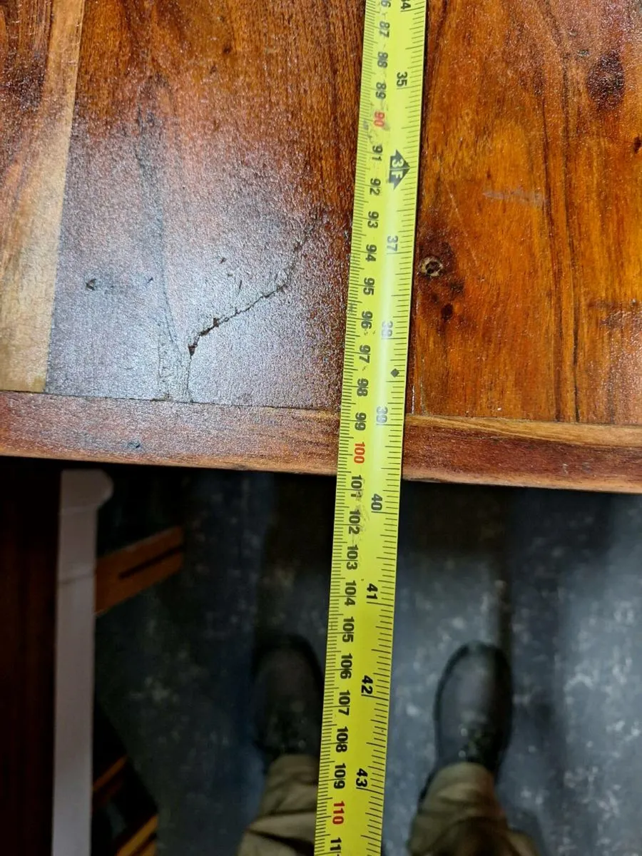 Woodan square table (DELIVERY) - Image 2