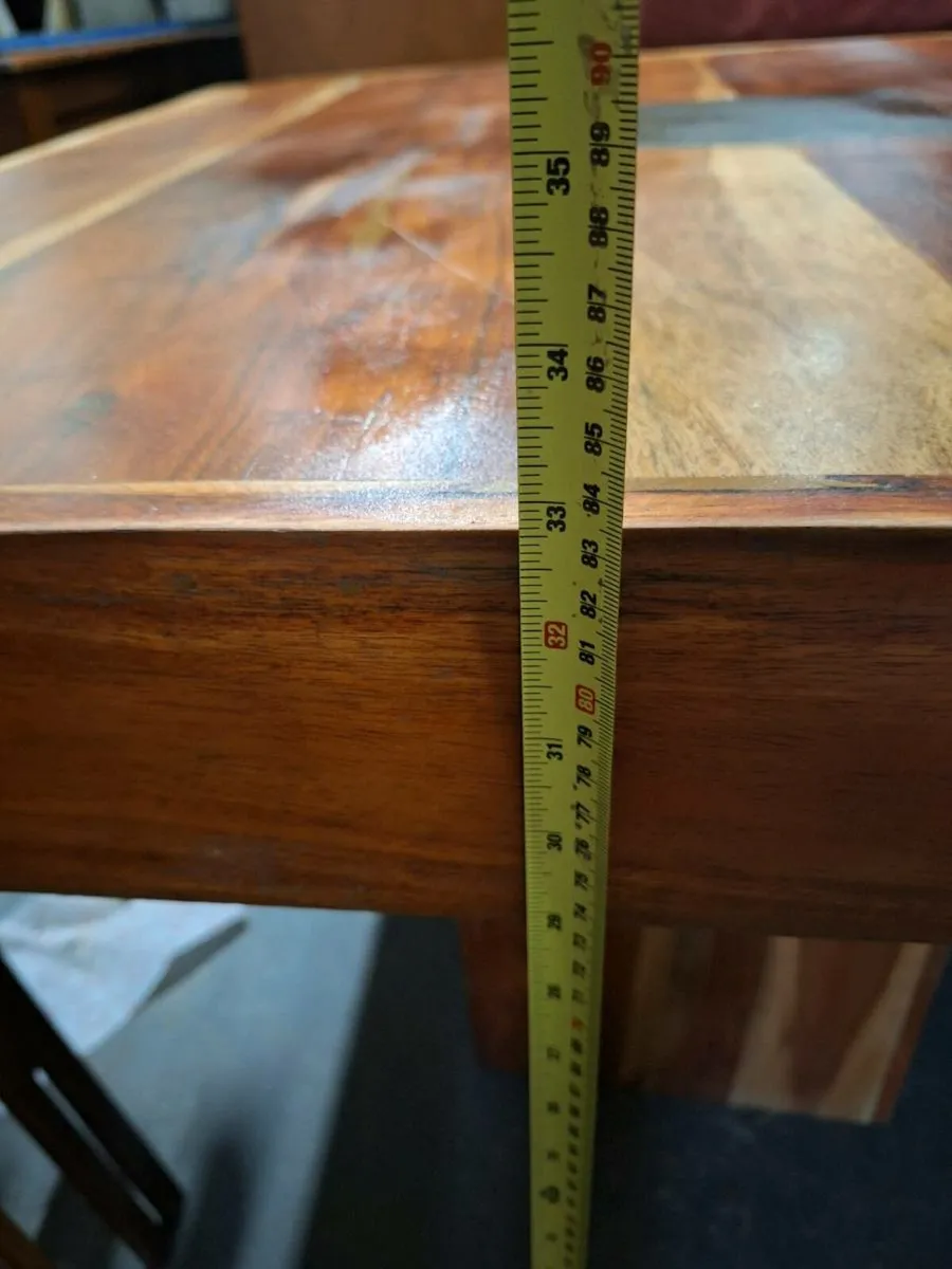 Woodan square table (DELIVERY) - Image 3