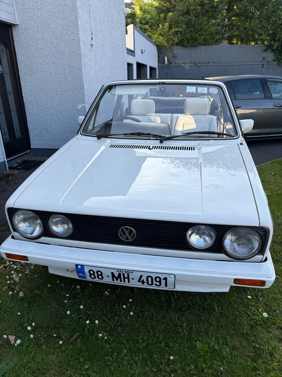 MK 1 GOLF GTI 1.8 KARMANN CONVERTIBLE - Image 1