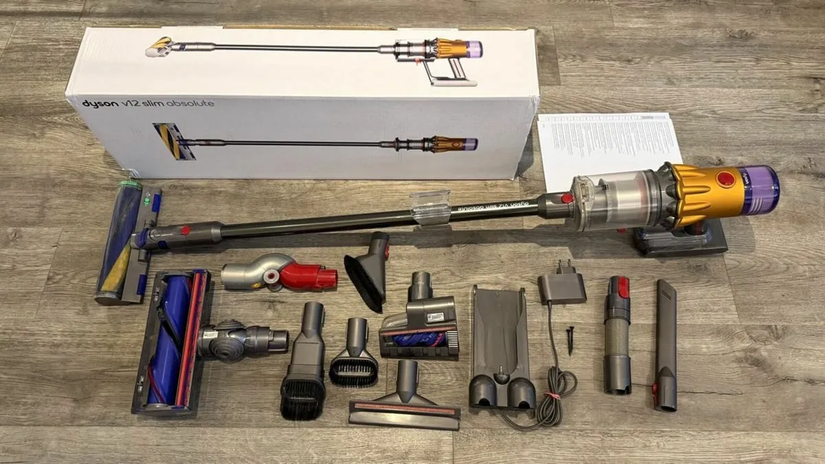 Dyson V12 Slim Absolute Vacuum Cleaner with Extras - Image 2