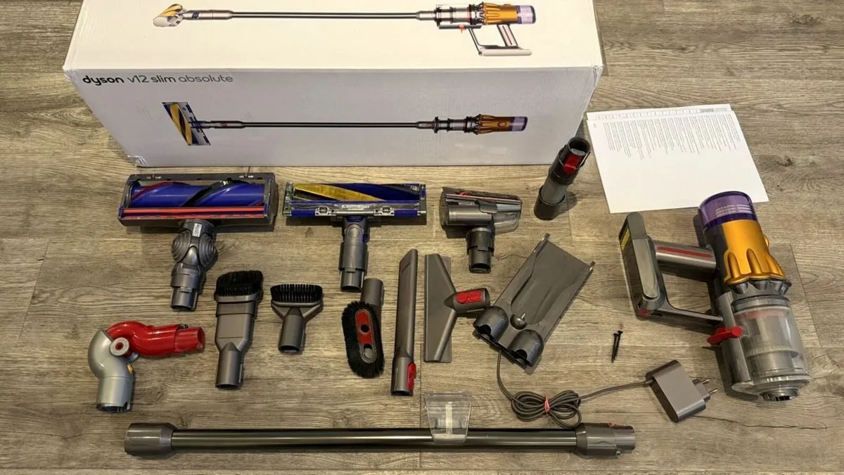 Dyson V12 Slim Absolute Vacuum Cleaner with Extras - Image 4