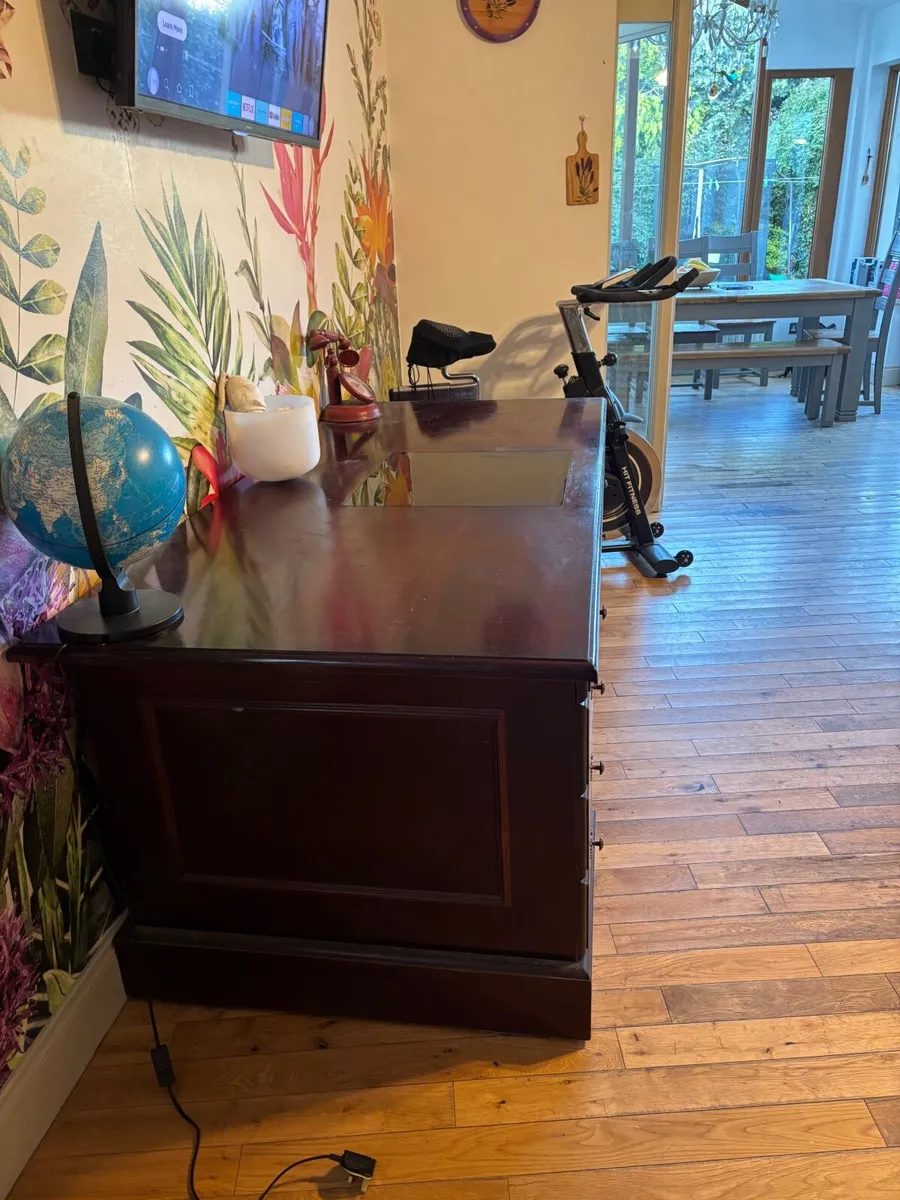 Executive cherrywood  Office Desk - Image 2