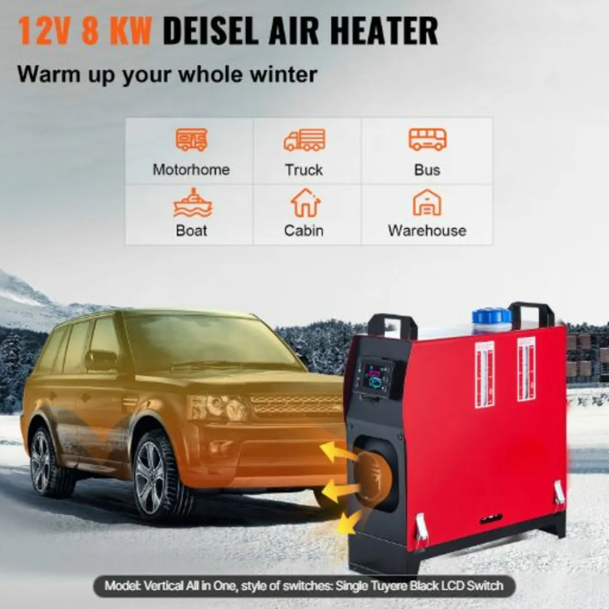 5KW Diesel Air Heater - Image 2