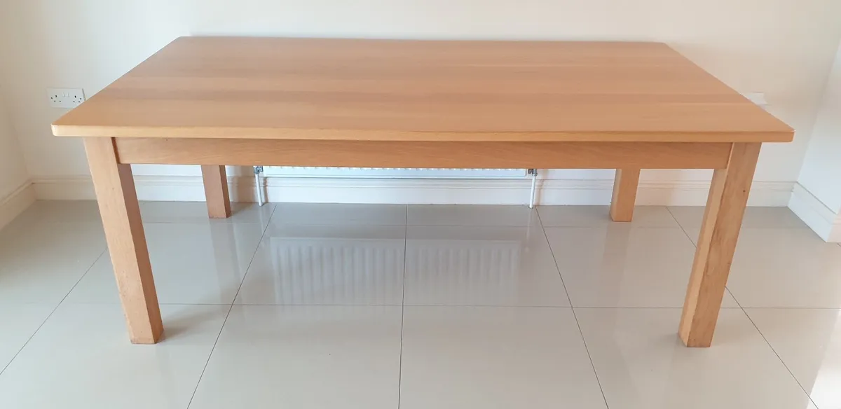 Solid Wood Dining Table - Image 2