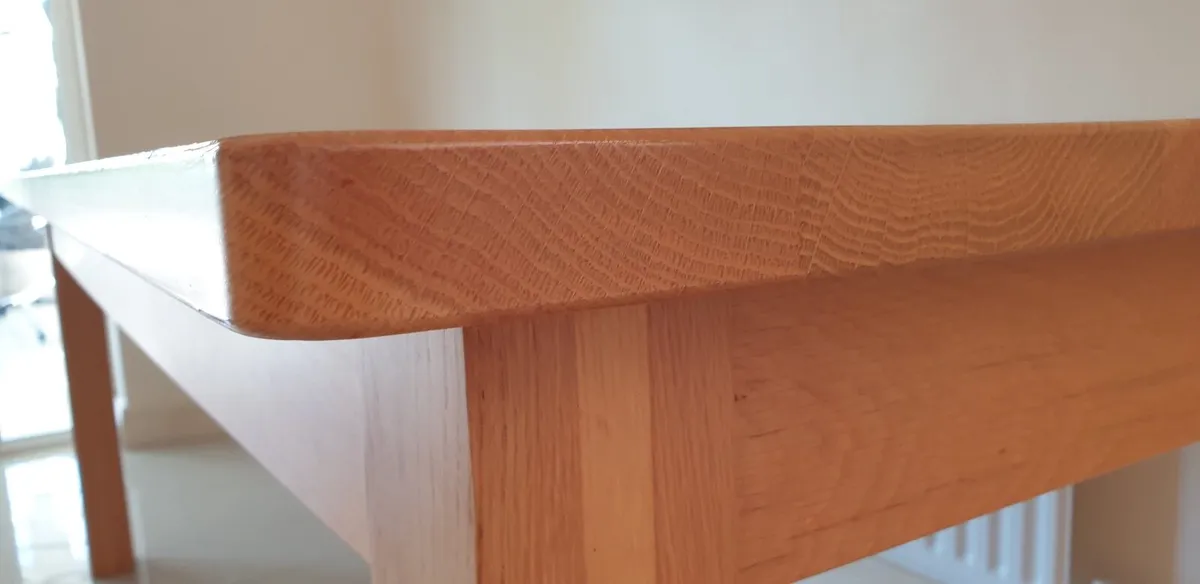 Solid Wood Dining Table - Image 3