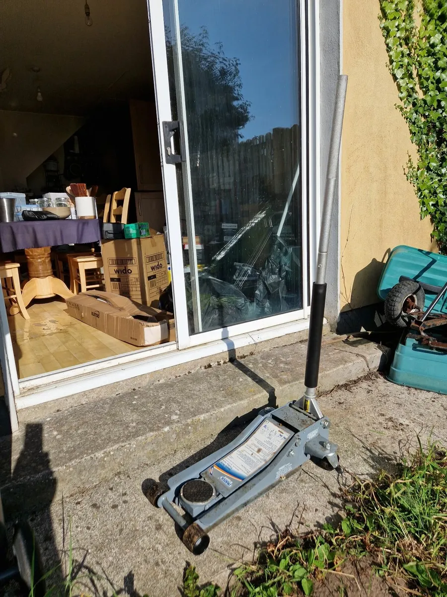Draper Expert 2 tonne low profile Trolley Jack. - Image 4