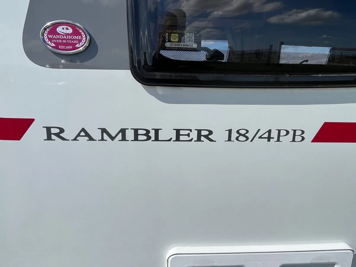 2019 Elddis Rambler 18/4PB End Bedroom - Image 3