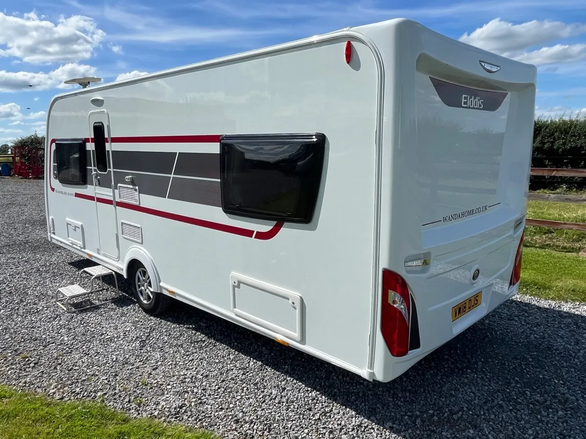 2019 Elddis Rambler 18/4PB End Bedroom - Image 4
