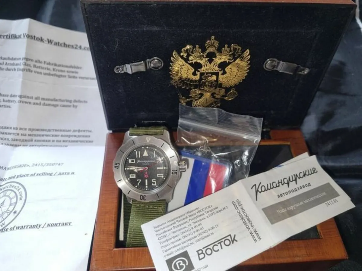 Vostok Komandirskie limited edition watch - Image 2