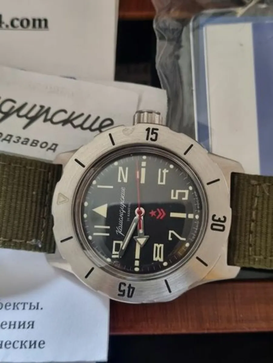 Vostok Komandirskie limited edition watch - Image 4
