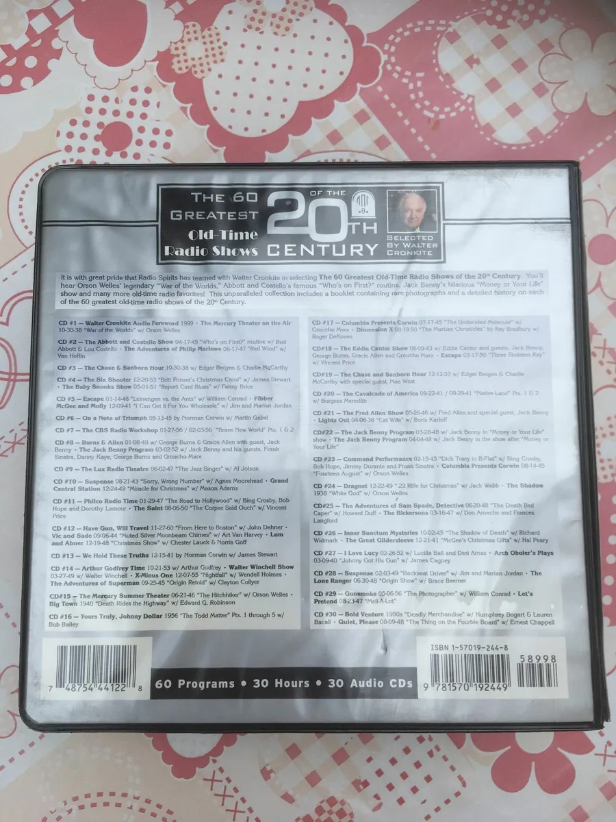 RARE The 60 Greatest Old Time Radio Shows CD Set - Image 3