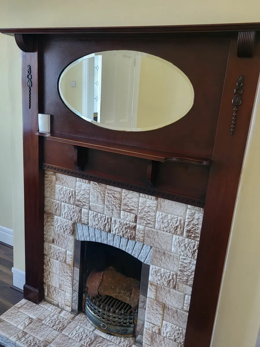 Fireplace and surround 1930s - Image 1