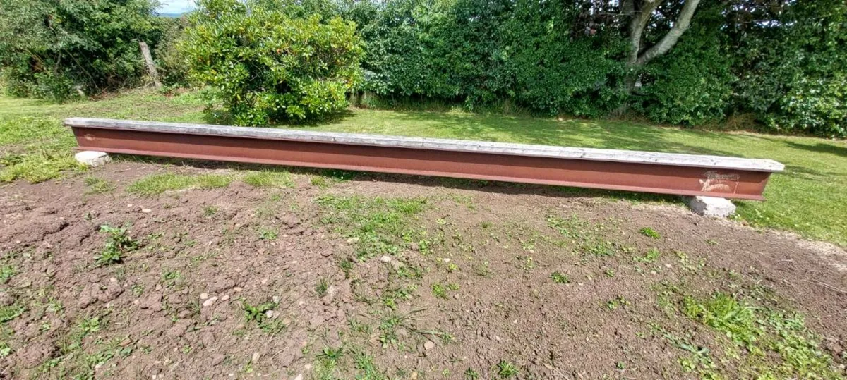 Steel beam RSJ I Beam 6.5m /21ft - Image 4
