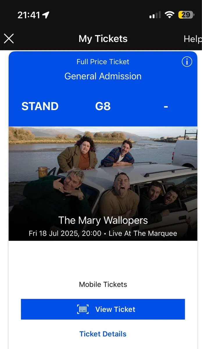 The Mary Wallopers, Marquee, Cork, 18/07