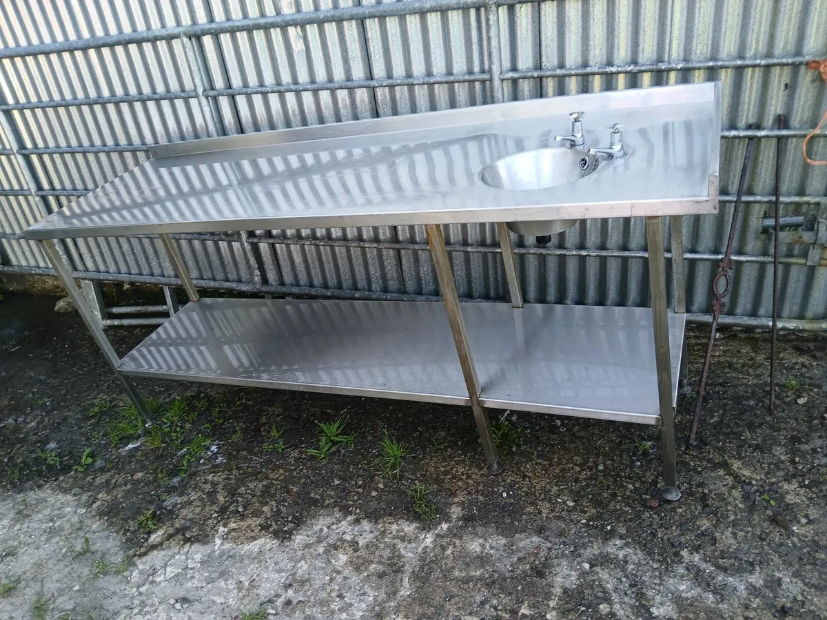 Staneless steel cabbinet sink unit delivered - Image 4