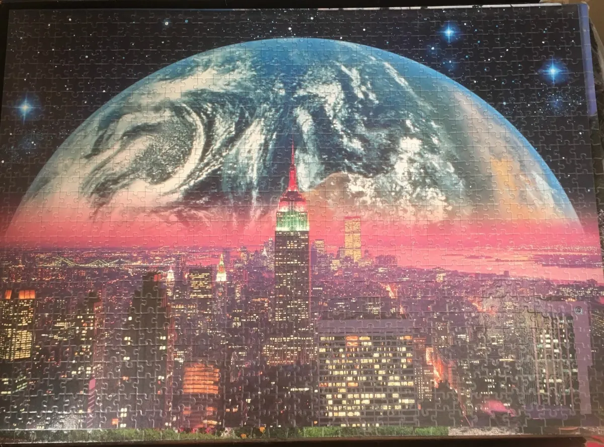 NEW Completed Jigsaws ready to hang on wall - Image 1
