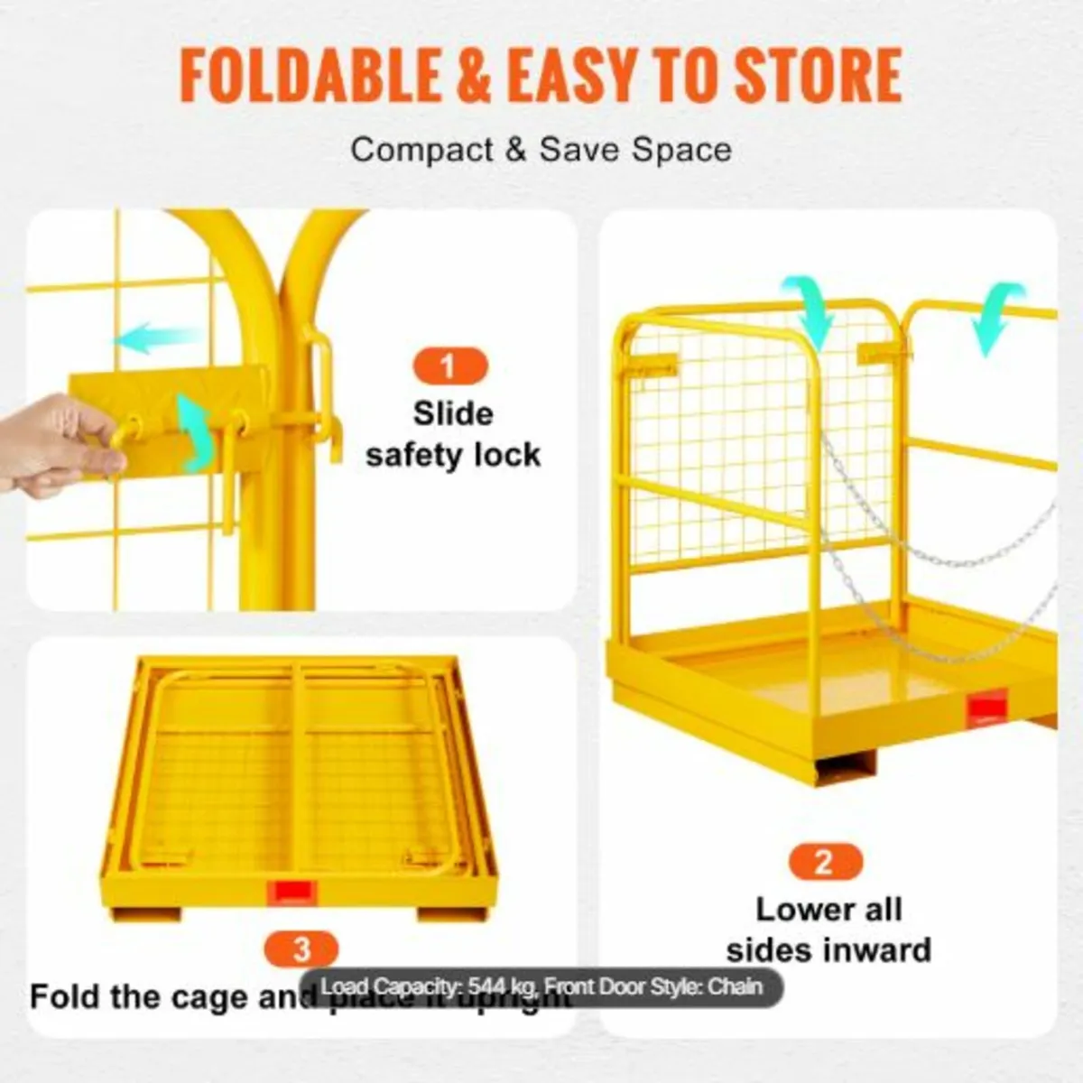 Heavy Duty  Forklift Safety Cage - Image 4