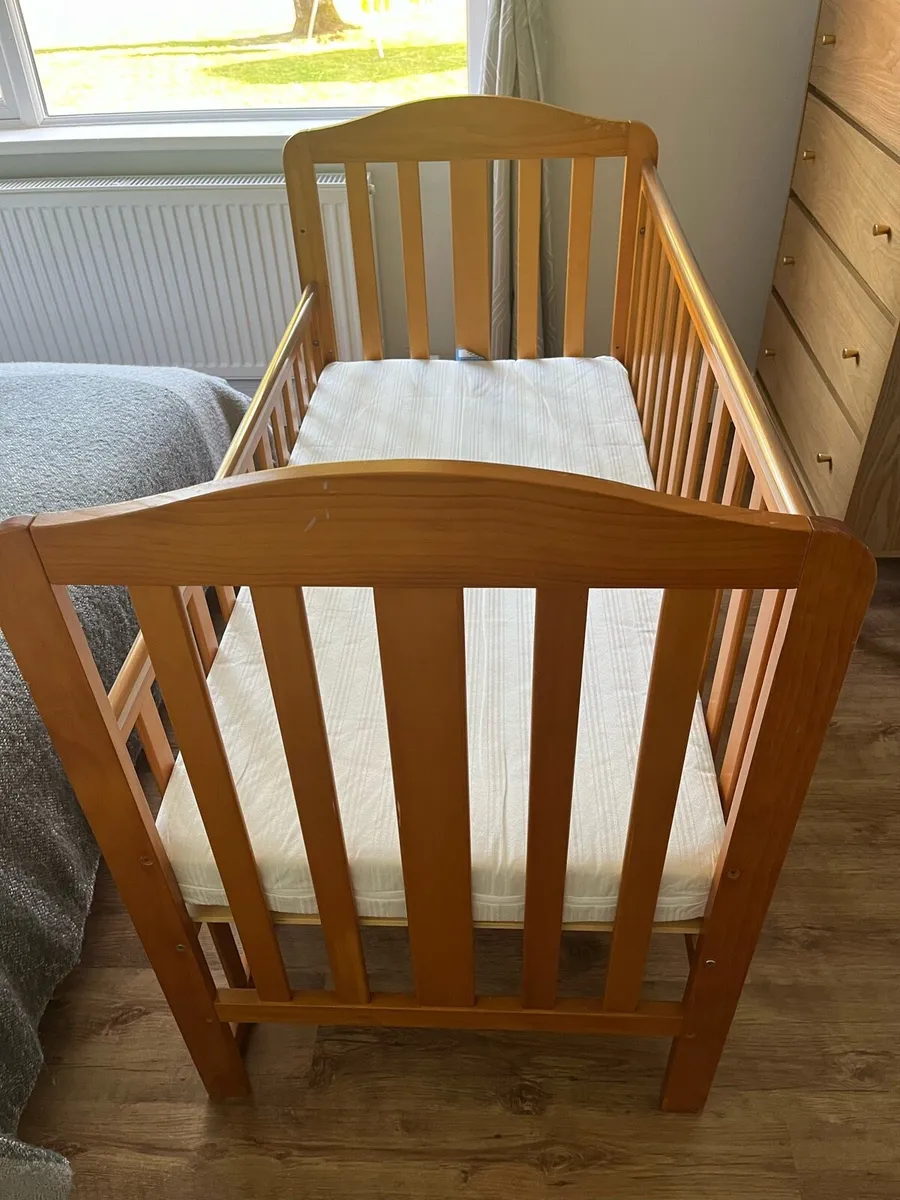 Mothercare Cot - Modified for Twins next to me - Image 3