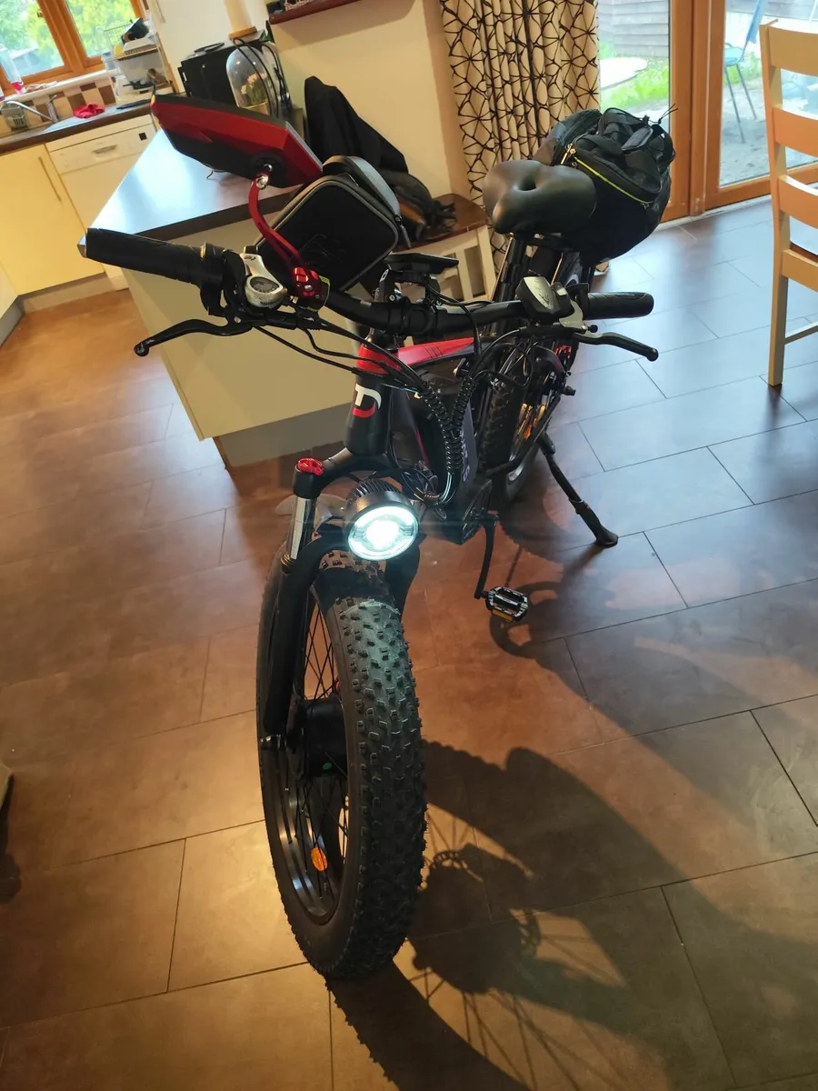 Brand new Duotts S26, 1500W, Electric bike, <80km - Image 4