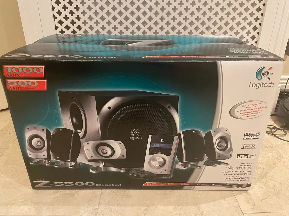 Logitech Z5500 PC Multimedia Speaker System - Image 1